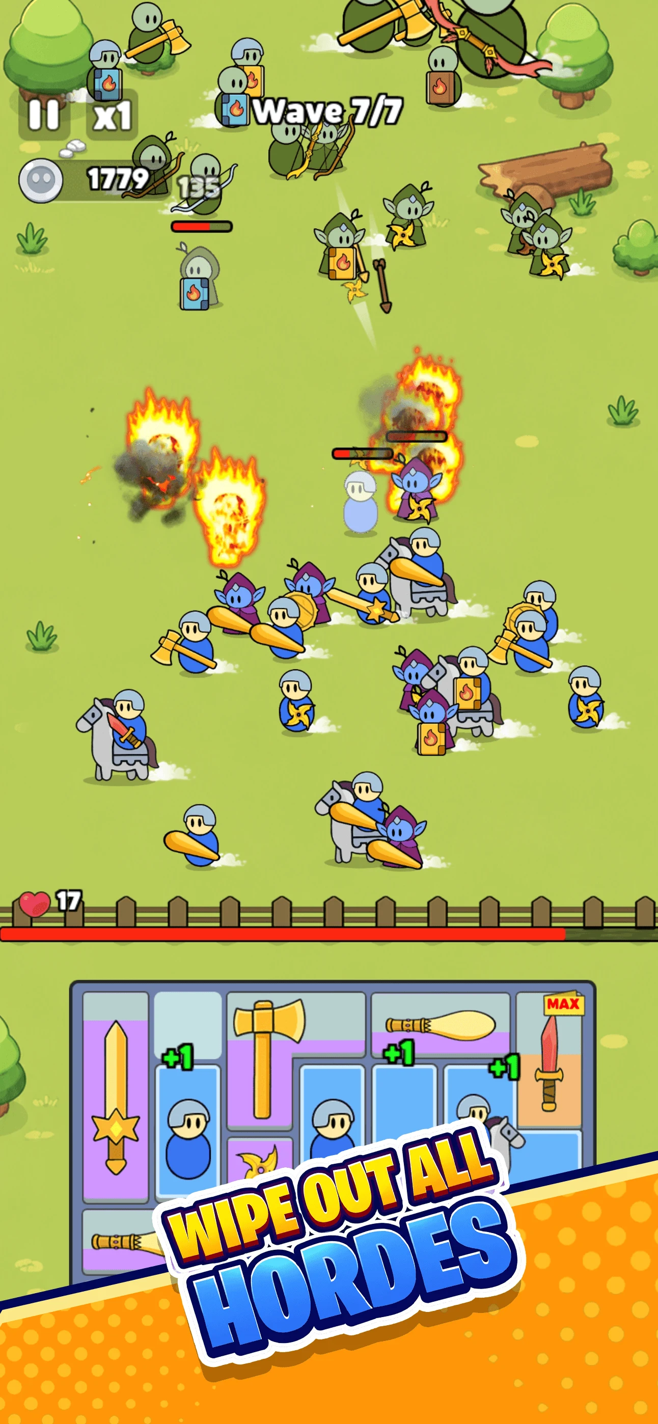 Bag of War screenshot